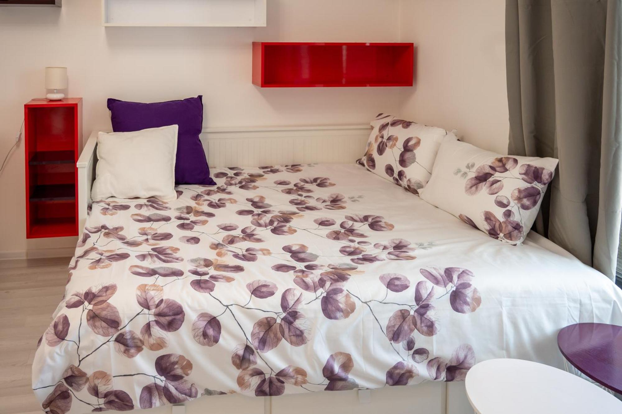 Apartmán Colorful Studio With Balcony - Free Parking Sofie Exteriér fotografie